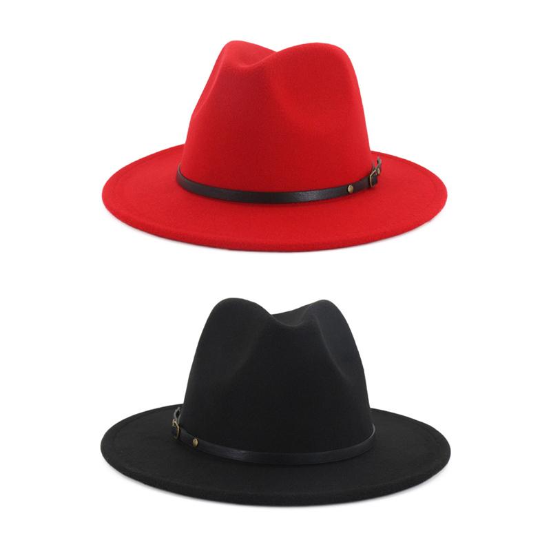 2020 New Fashion Men Fedoras Women's Fashion Jazz Hat Summer Spring Black Woolen Blend Cap Outdoor Casual Hat, Rd
2020 New Fashion Men Fedoras Women's Fashion Jazz Hat Summer Spring Black Woolen Blend Cap Outdoor Casual Hat, Rd