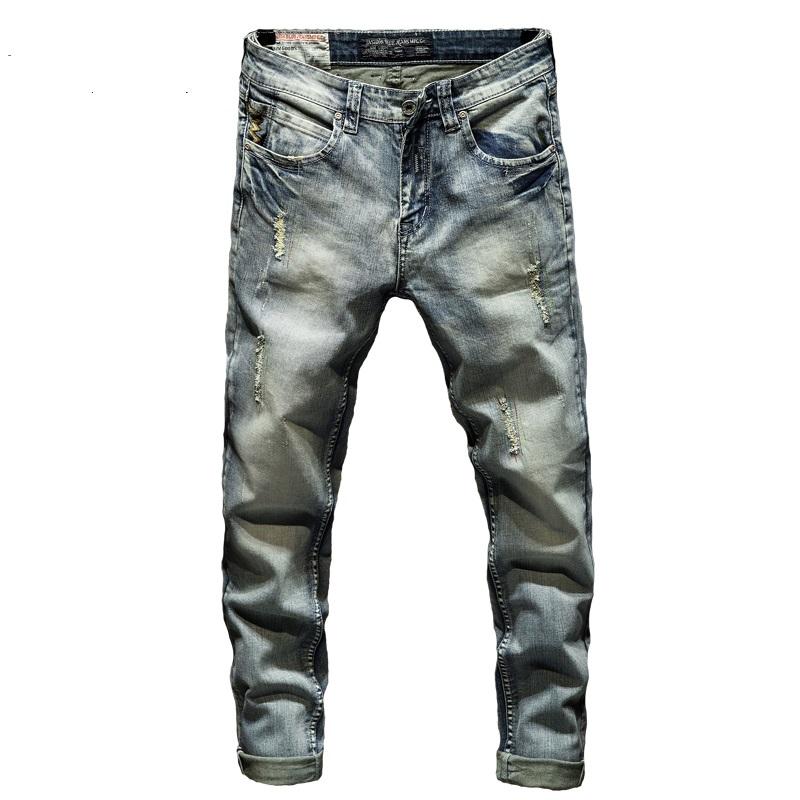 Distressed Mens Jeans Slim Skinny Jeans Casual Denim Pants Men Light Blue Fashion Stretch Ripped Biker Pants Boys Trousers
Distressed Mens Jeans Slim Skinny Jeans Casual Denim Pants Men Light Blue Fashion Stretch Ripped Biker Pants Boys Trousers