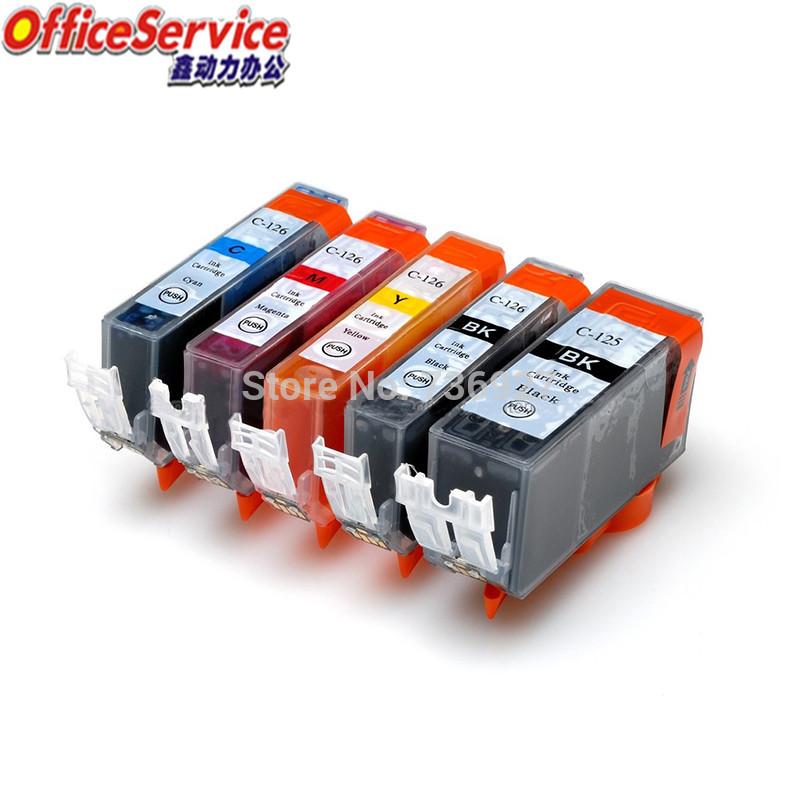 Compatible ink Cartridge PGI-125 CLI-126 PGI125XL CLI126 For Canon IP4810 IP4910 IX6510 MG5210 MG5310 MG6210 printer
Compatible ink Cartridge PGI-125 CLI-126 PGI125XL CLI126 For Canon IP4810 IP4910 IX6510 MG5210 MG5310 MG6210 printer