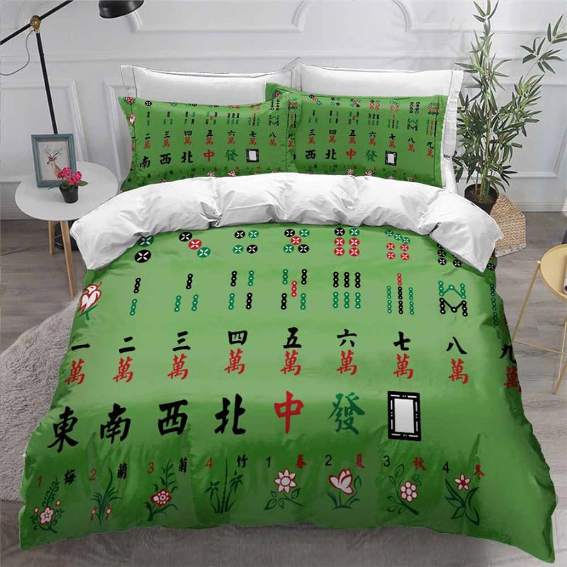 HELENGILI 3D Bedding Set Mahjong Print Duvet Cover Set Bedcloth with Pillowcase Bed Home Textiles #MJ04, As pic
HELENGILI 3D Bedding Set Mahjong Print Duvet Cover Set Bedcloth with Pillowcase Bed Home Textiles #MJ04, As pic