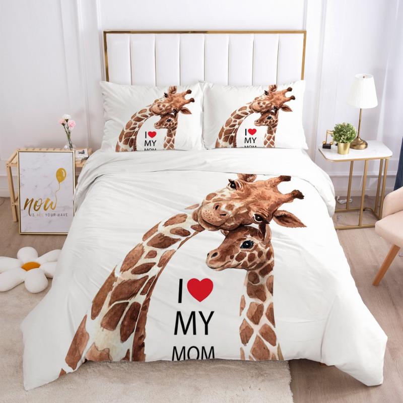Quilt Covers Pillowcase White Bedding Set Duvet Cover Sets Comforter Case Bed Linen Queen Size 3D Cartoon Giraffe Bedclothes, Cartoon074-white-d
Quilt Covers Pillowcase White Bedding Set Duvet Cover Sets Comforter Case Bed Linen Queen Size 3D Cartoon Giraffe Bedclothes, Cartoon074-white-d
