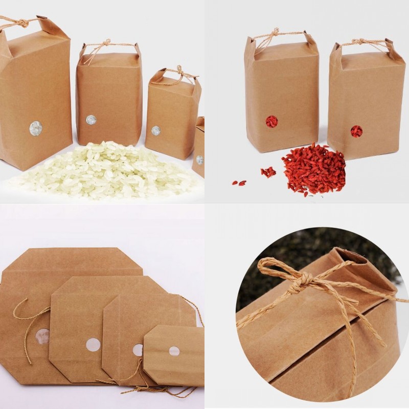Rice paper bag Tea packaging cardboard paper bag weddings kraft paper bags Food Storage Standing Packing Bags 249 J2
Rice paper bag Tea packaging cardboard paper bag weddings kraft paper bags Food Storage Standing Packing Bags 249 J2