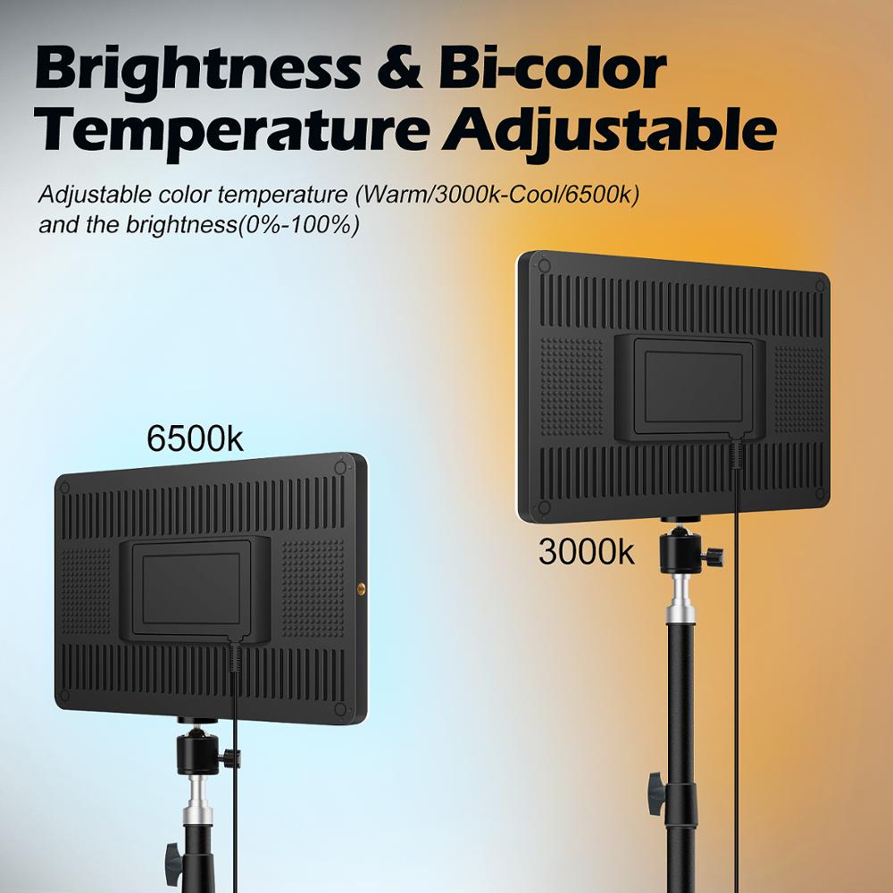 Yingnuost LED Lighting Panel Remote Control Video Lamp with Stand for Photography Studio Photo Filming Live Streaming On Sale