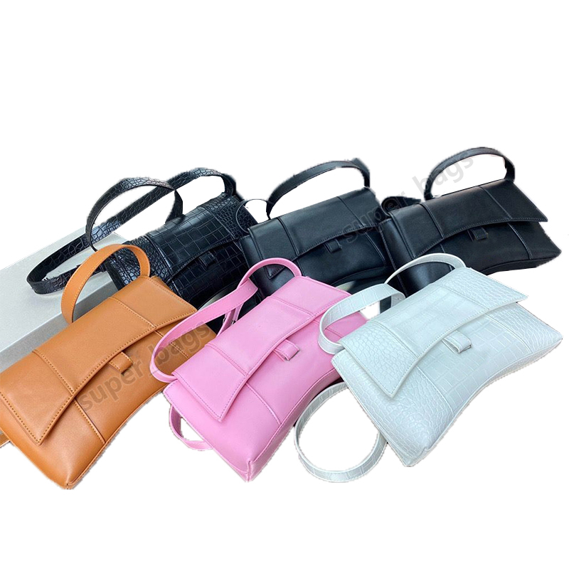 2022 Women Hourglass bags black crocodile embossed calfskin Top Handle handbags designer luxury purses Size 25*17 cm, Color 1
2022 Women Hourglass bags black crocodile embossed calfskin Top Handle handbags designer luxury purses Size 25*17 cm, Color 1