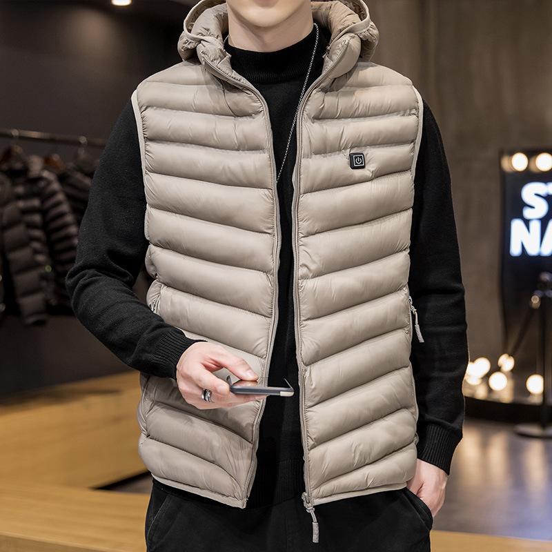 Outdoor Heated jacket men USB Charging Heating Vest Washable Adjustable Thermal Waistcoat Hiking Camping plus size ~7XL, Black
Outdoor Heated jacket men USB Charging Heating Vest Washable Adjustable Thermal Waistcoat Hiking Camping plus size ~7XL, Black