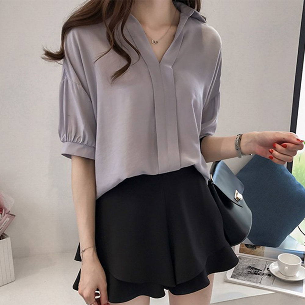2021 New Summer Loose Plain Short Sleeve Women Korean Janpenses Students Shirts Blouse Tops 3L8K, Green
2021 New Summer Loose Plain Short Sleeve Women Korean Janpenses Students Shirts Blouse Tops 3L8K, Green