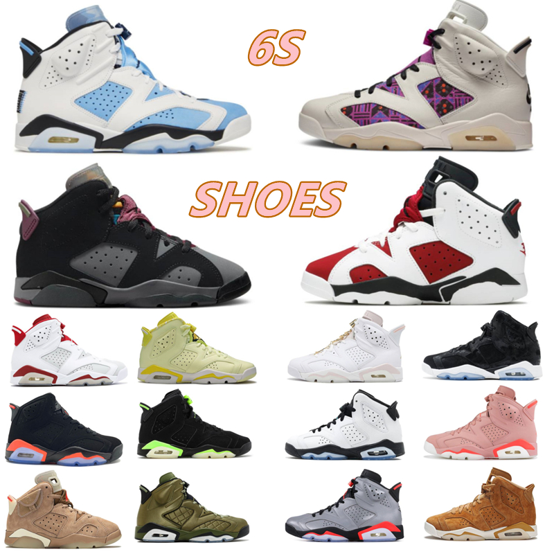 2022 Top Fashion 6s Men Women Sneakers Basketball Shoes UNC Carmine Infrared White Hare Sports Blue Black Cat Bordeaux Fashion Mens Trainers
2022 Top Fashion 6s Men Women Sneakers Basketball Shoes UNC Carmine Infrared White Hare Sports Blue Black Cat Bordeaux Fashion Mens Trainers