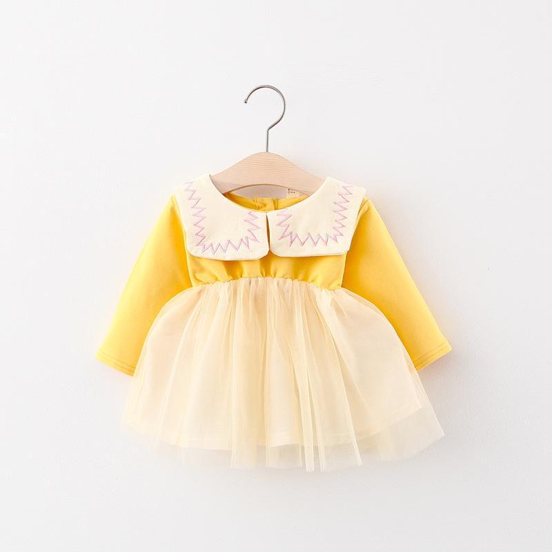 2020 Newborn Girl Autumn Long Sleeve Ball Gown Dress 2020 New Baby Girls Solid Mesh Patchwork Cute Princess Dresses 6-24M1, Ah3060orange
2020 Newborn Girl Autumn Long Sleeve Ball Gown Dress 2020 New Baby Girls Solid Mesh Patchwork Cute Princess Dresses 6-24M1, Ah3060orange