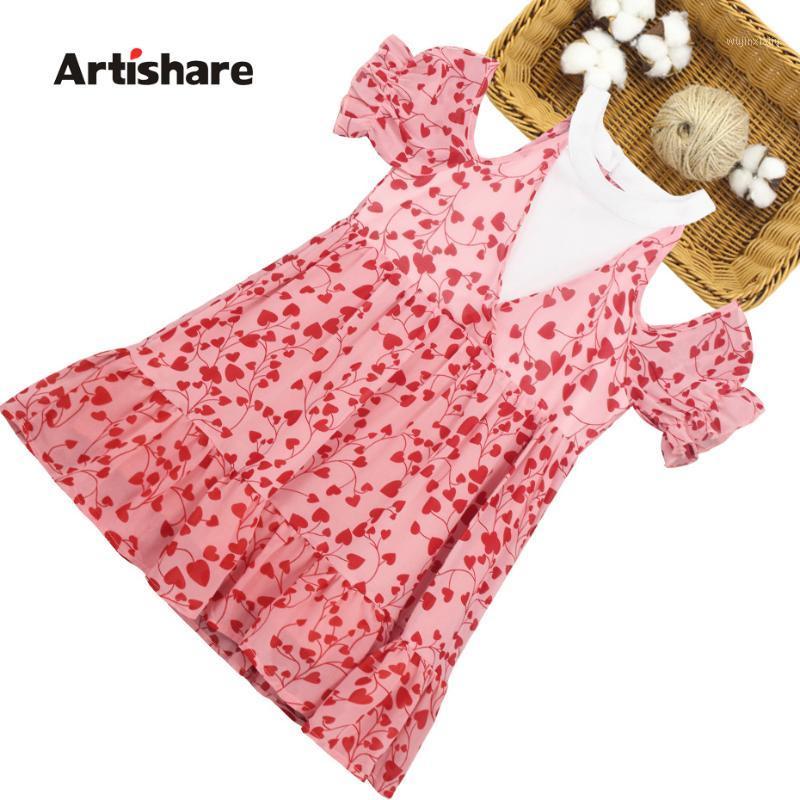 Dresses For Girls Heart Pattern Girls Summer Dresses Patchwork Party Dress For Children O Neck Children's Clothing1, As picture
Dresses For Girls Heart Pattern Girls Summer Dresses Patchwork Party Dress For Children O Neck Children's Clothing1, As picture