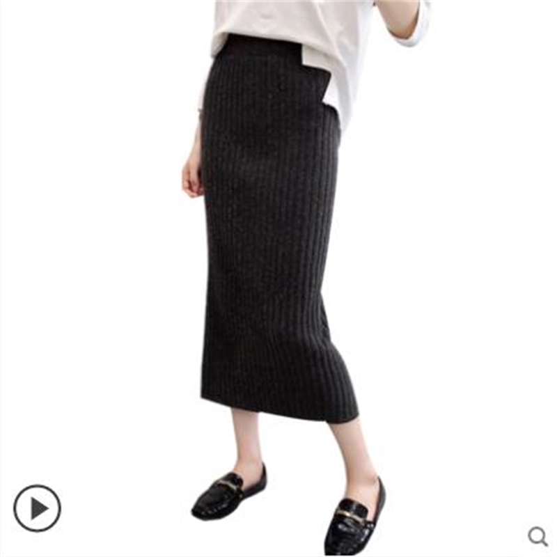 2021 New Thick Stretch Knitted High Waist Women Autumn Winter Jupe Fashion Slim Pencil Skirts Female Rretro Sexy Long Skirt U14r, Black
2021 New Thick Stretch Knitted High Waist Women Autumn Winter Jupe Fashion Slim Pencil Skirts Female Rretro Sexy Long Skirt U14r, Black