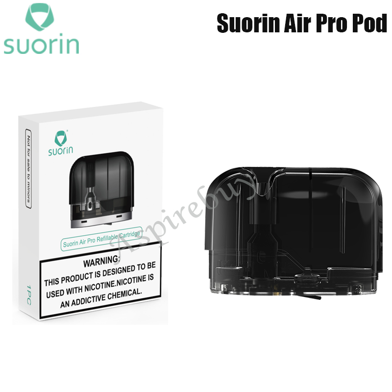 Suorin Air Pro Pod 4.9ml Capacity Designed For Suorin Air Pro Kit Wi/ Built-in Meshed Coil Long Lifespan E-cig Atomizer
Suorin Air Pro Pod 4.9ml Capacity Designed For Suorin Air Pro Kit Wi/ Built-in Meshed Coil Long Lifespan E-cig Atomizer