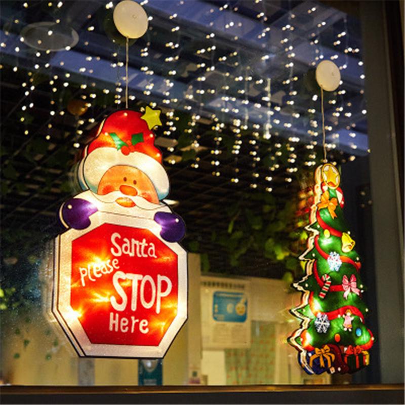 Led Window Sucker Hanging Lights Christmas Lights Christmas Decoration Festive Scene Atmosphere 2020 Ornament
Led Window Sucker Hanging Lights Christmas Lights Christmas Decoration Festive Scene Atmosphere 2020 Ornament