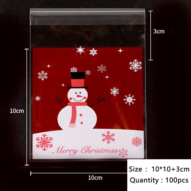 50pcs/lot Christmas Gentleman In The Snow Scarf Falling Snow Red Frosted Cellophane Dessert Bag Snowman Hat Nougat bags
50pcs/lot Christmas Gentleman In The Snow Scarf Falling Snow Red Frosted Cellophane Dessert Bag Snowman Hat Nougat bags