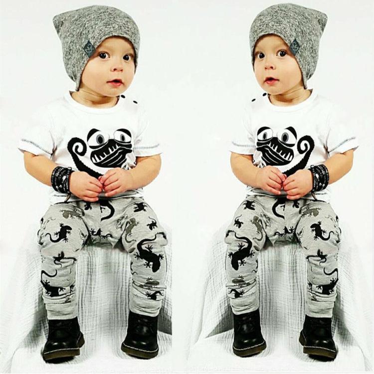 new 2020 summer Infant clothing set newborn baby boy clothes cartoon gecko Short sleeve T-shirt+pants 2pcs/suit1, White
new 2020 summer Infant clothing set newborn baby boy clothes cartoon gecko Short sleeve T-shirt+pants 2pcs/suit1, White