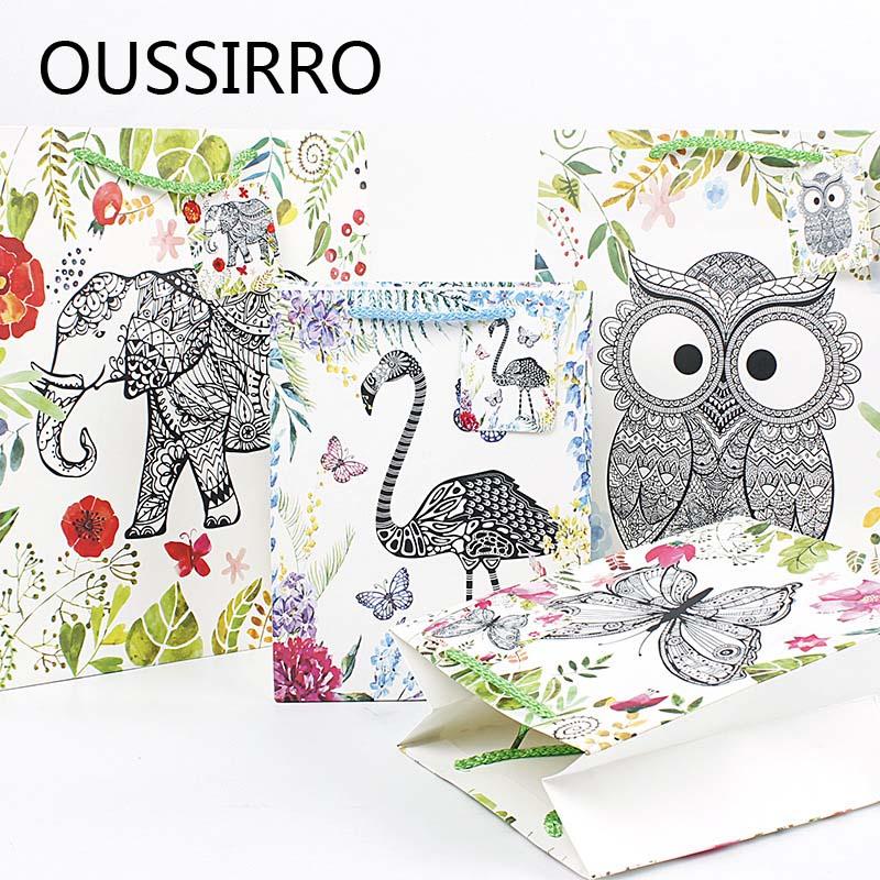 Creative Color Animal Forest Paper Gift Bag Wedding And Birthday Party Gift Decoration Packaging Bags With Best Wishes Handbag
Creative Color Animal Forest Paper Gift Bag Wedding And Birthday Party Gift Decoration Packaging Bags With Best Wishes Handbag