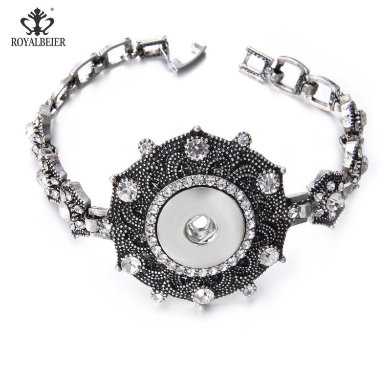 RoyalBeier Newest Hot Sale Fashion Rhinestone Stainless Steel Snap Chain Bracelet Fit 18mm Charm Bracelet For Woman Wholesale
RoyalBeier Newest Hot Sale Fashion Rhinestone Stainless Steel Snap Chain Bracelet Fit 18mm Charm Bracelet For Woman Wholesale