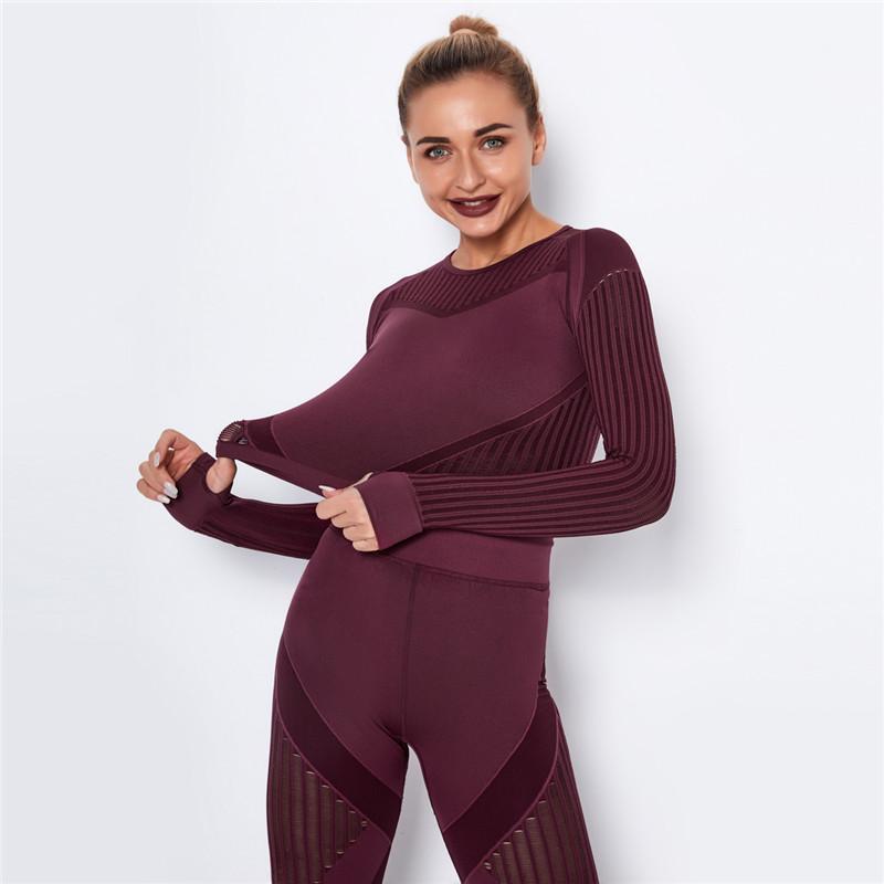 High Stretch Seamless Yoga Shirts Fitness Tops Workout Sports Crop Tops Women Gym Training Hollow Yoga Shirts With Thumb Holes1, Blue
High Stretch Seamless Yoga Shirts Fitness Tops Workout Sports Crop Tops Women Gym Training Hollow Yoga Shirts With Thumb Holes1, Blue