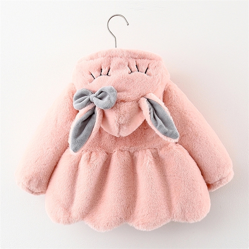 Cute Rabbit Ears Plush Baby Jacket Christmas Sweet Princess Girls Coat Autumn Winter Warm Hooded Outerwear Toddler Girl Clothes 201216, As the picture
Cute Rabbit Ears Plush Baby Jacket Christmas Sweet Princess Girls Coat Autumn Winter Warm Hooded Outerwear Toddler Girl Clothes 201216, As the picture