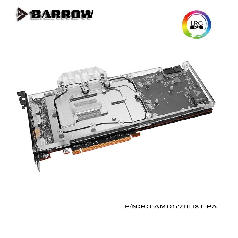 Barrow Full coverage GPU water block for VGA AMD Founder Edition RX5700XT, 5V ARGB 3PIN Motherboard AURA SYNC BS-AMD5700XT-PA
Barrow Full coverage GPU water block for VGA AMD Founder Edition RX5700XT, 5V ARGB 3PIN Motherboard AURA SYNC BS-AMD5700XT-PA