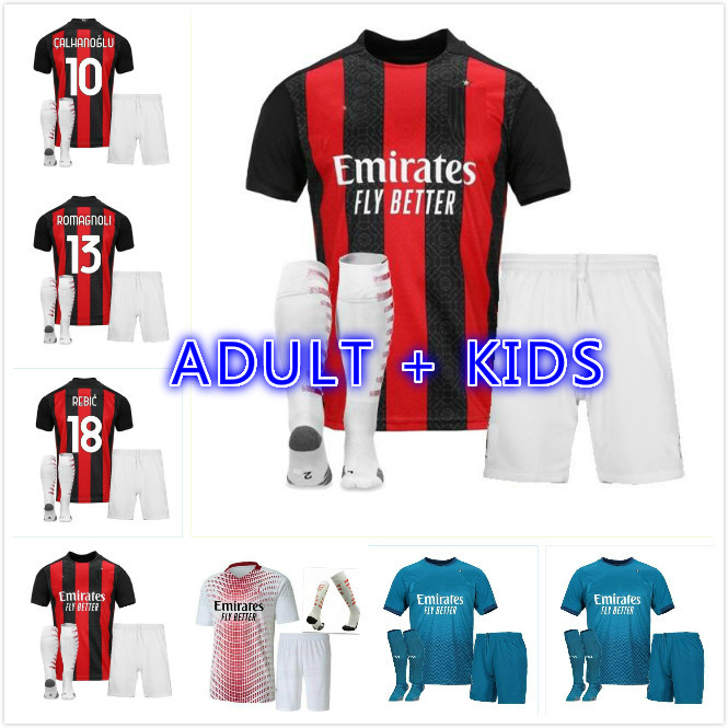 2020 AC IBRAHIMOVIC soccer jersey adult Kids kit PAQUETA ROMAGNOLI PIATEK football shirts Camisa 20/21, Red
2020 AC IBRAHIMOVIC soccer jersey adult Kids kit PAQUETA ROMAGNOLI PIATEK football shirts Camisa 20/21, Red