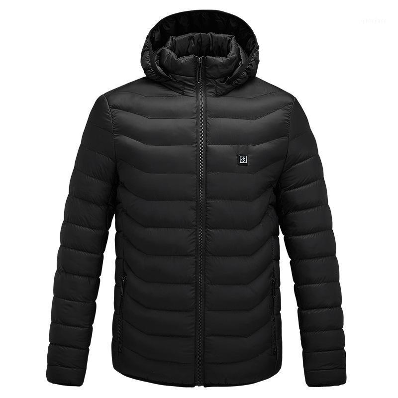 Winter smart multi-zone heating constant temperature heating cotton jacket men's warmth graphene cotton jacket1, Black
Winter smart multi-zone heating constant temperature heating cotton jacket men's warmth graphene cotton jacket1, Black