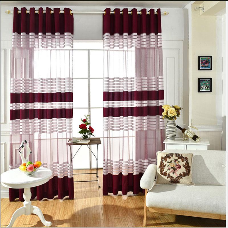 Luxury Modern style voile tulle for sitting room bedroom tulle curtain sheer curtain Red White striped pattern, Yellow
Luxury Modern style voile tulle for sitting room bedroom tulle curtain sheer curtain Red White striped pattern, Yellow