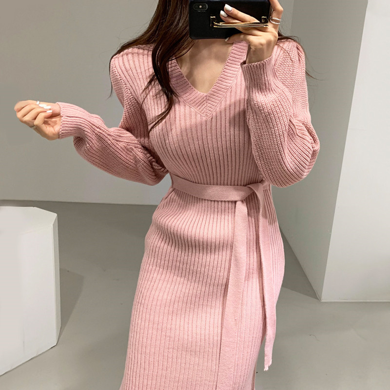 2021 New Women's Blouse Korean Chic Autumn Retro-neck Neck Waistband Sllim Dressed in Ripened Mesh Midi Long Slit Dress CWQY, Pink
2021 New Women's Blouse Korean Chic Autumn Retro-neck Neck Waistband Sllim Dressed in Ripened Mesh Midi Long Slit Dress CWQY, Pink