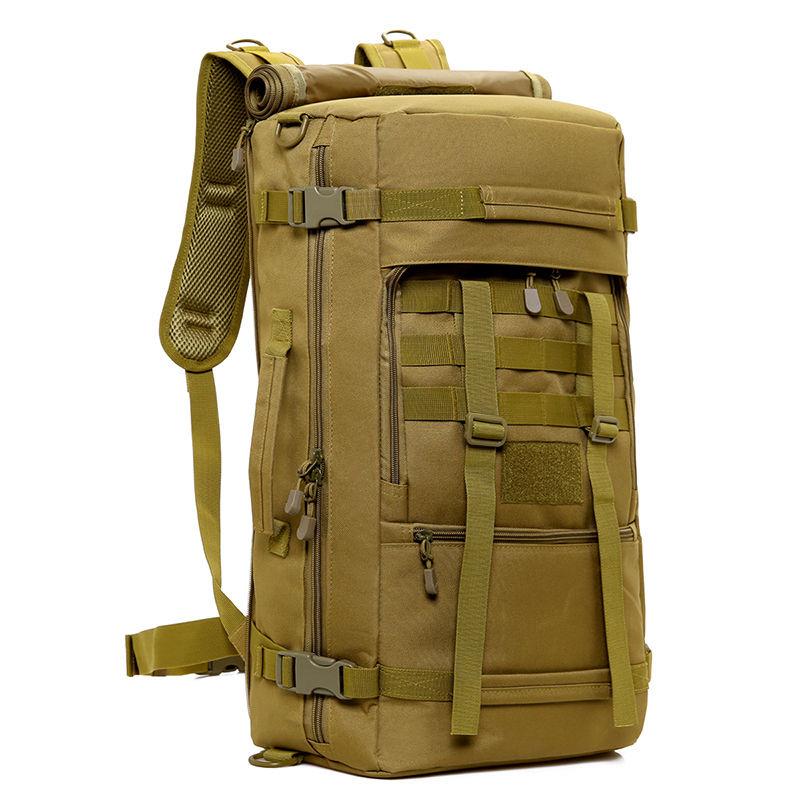 Large Capacity Man Army Tactical Backpacks 50L Assault Bags Waterproof Outdoor Sport Hiking Camping Bag Rucksack, Khaki
Large Capacity Man Army Tactical Backpacks 50L Assault Bags Waterproof Outdoor Sport Hiking Camping Bag Rucksack, Khaki