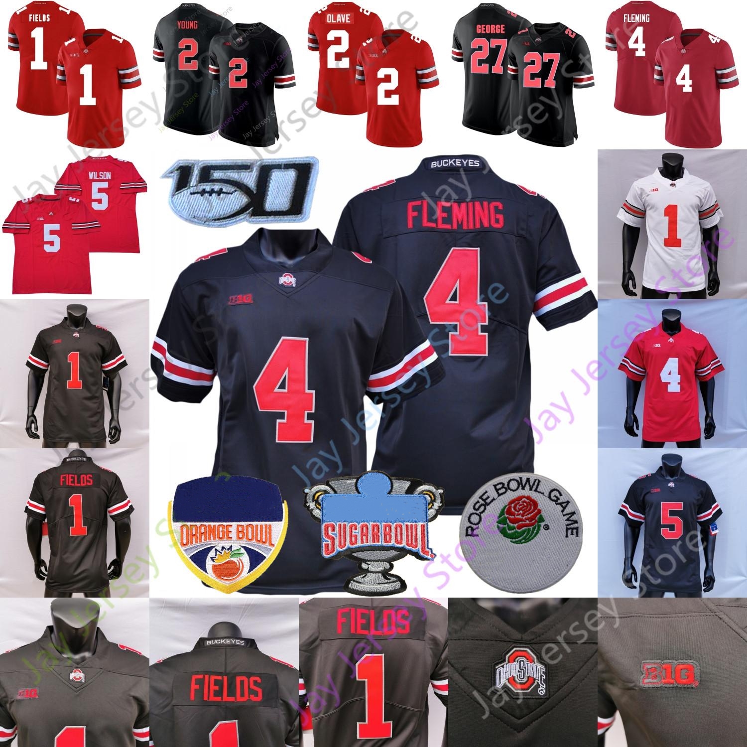 NCAA Ohio State Buckeyes Football Jersey Justin Fields Chase Young Chris Olave BlackJulian Fleming Garrett Wilson Elliott George Teague III, 1 justin fields red 
NCAA Ohio State Buckeyes Football Jersey Justin Fields Chase Young Chris Olave BlackJulian Fleming Garrett Wilson Elliott George Teague III, 1 justin fields red