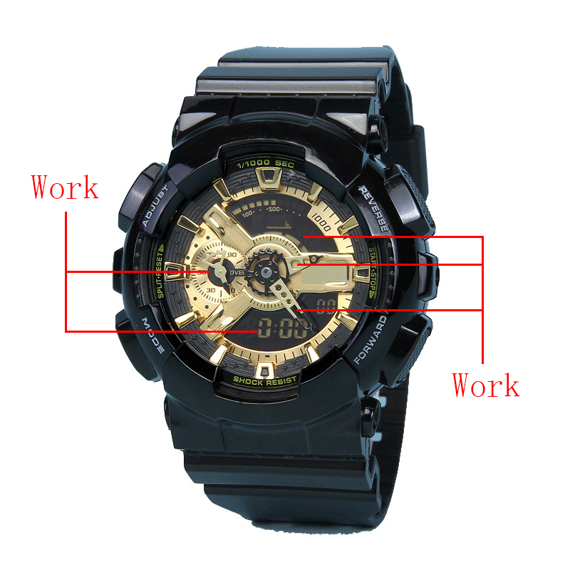 Top Sale High Quality Mens Watches Military All Functional Quartz Movement Watch Waterproof Army Fashion Sport Stopwatch Silicone Strap, Slivery;brown
Top Sale High Quality Mens Watches Military All Functional Quartz Movement Watch Waterproof Army Fashion Sport Stopwatch Silicone Strap, Slivery;brown