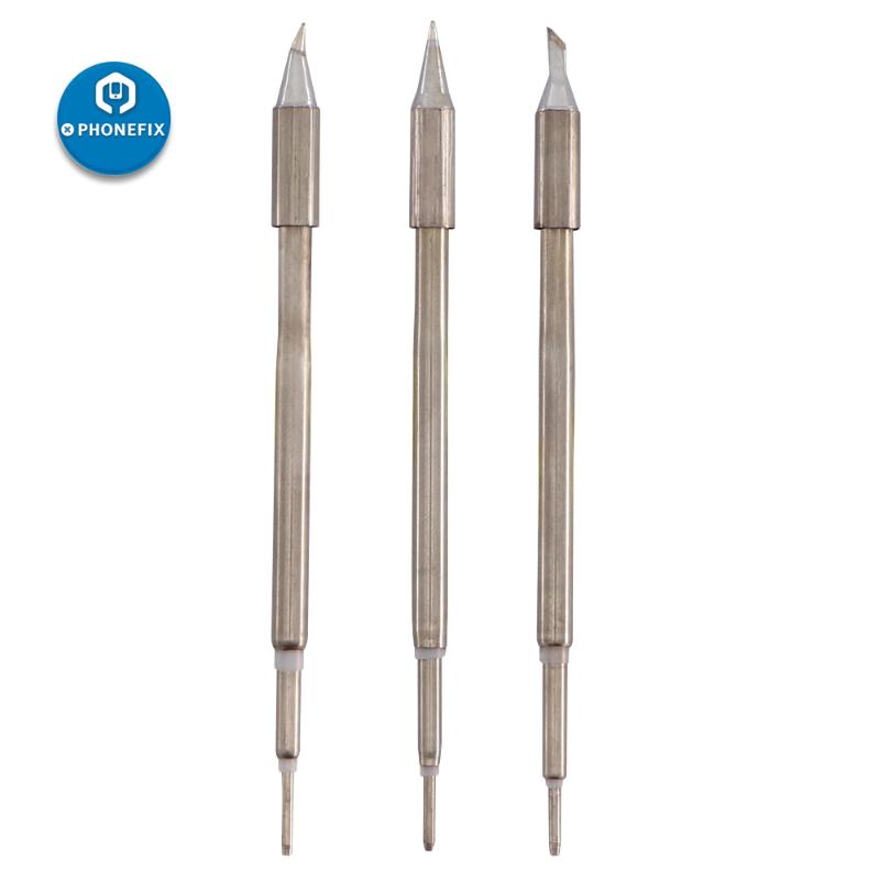 PHONEFIX Leisto T12-11 Soldering Iron Tip Welding Pen Head Motherboard Solder Rework Station Accessory
PHONEFIX Leisto T12-11 Soldering Iron Tip Welding Pen Head Motherboard Solder Rework Station Accessory
