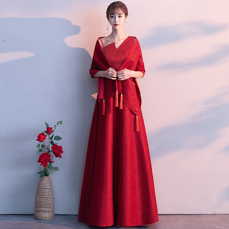 Evening 2021 Sleeveless Strapless Women Will See Off the Red Shoulder Elegant Thin Dress in Shawl Xyiw
Evening 2021 Sleeveless Strapless Women Will See Off the Red Shoulder Elegant Thin Dress in Shawl Xyiw