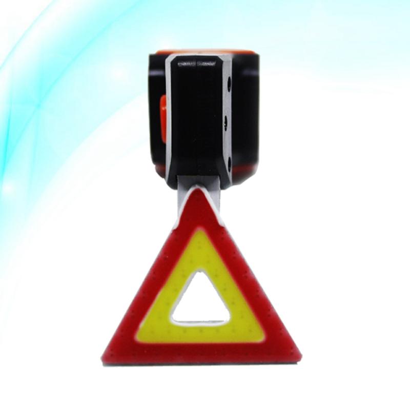 Bike Taillight USB Rechargeable LED Rear Light Cycling Safety with Triangle Warning Sign Shape 5 Light Modes Fit for
Bike Taillight USB Rechargeable LED Rear Light Cycling Safety with Triangle Warning Sign Shape 5 Light Modes Fit for