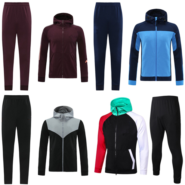 2021 men soccer jacket Hooded tracksuit Survetement 20 21 Men long sleeve zipper jackets chandal de football training suit jogging, 18
2021 men soccer jacket Hooded tracksuit Survetement 20 21 Men long sleeve zipper jackets chandal de football training suit jogging, 18