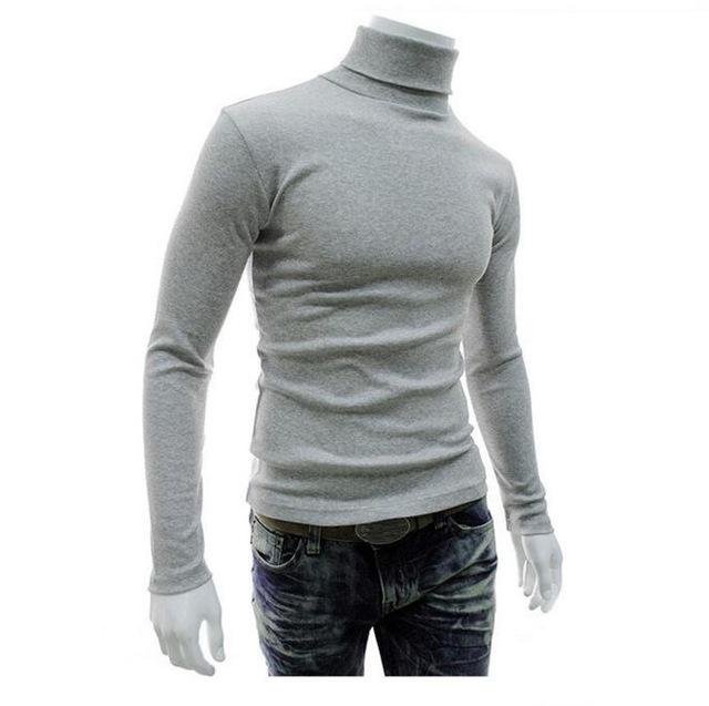 2020 New Autumn Winter Men'S sweater Men's Turtleneck Solid Color Casual Sweater Men's Slim Fit Brand Knitted Pullovers, Dark grey
2020 New Autumn Winter Men'S sweater Men's Turtleneck Solid Color Casual Sweater Men's Slim Fit Brand Knitted Pullovers, Dark grey