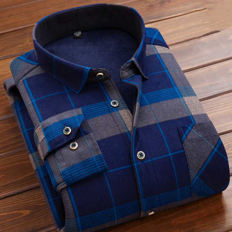 Autumn Winter Men Fleece Warm thermo Shirt Male Fashion Print Long sleeve big size thermal shirt Thick warm Plaid L-6XL, White;black
Autumn Winter Men Fleece Warm thermo Shirt Male Fashion Print Long sleeve big size thermal shirt Thick warm Plaid L-6XL, White;black