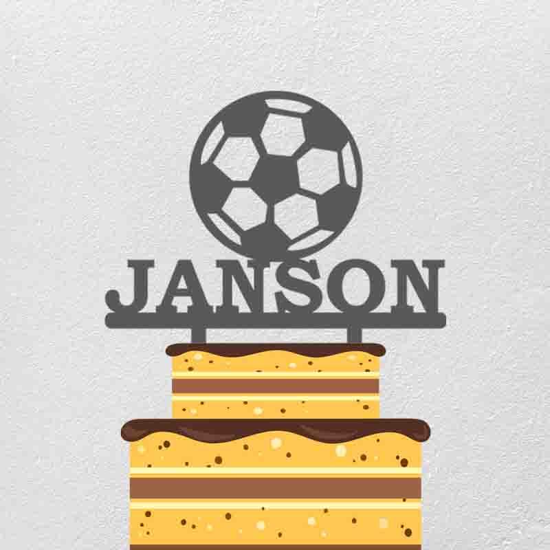 Personalized Football Cake Topper Custom Name Football Silhouettes For Fans Birthday Party Cake Decoration Topper
Personalized Football Cake Topper Custom Name Football Silhouettes For Fans Birthday Party Cake Decoration Topper