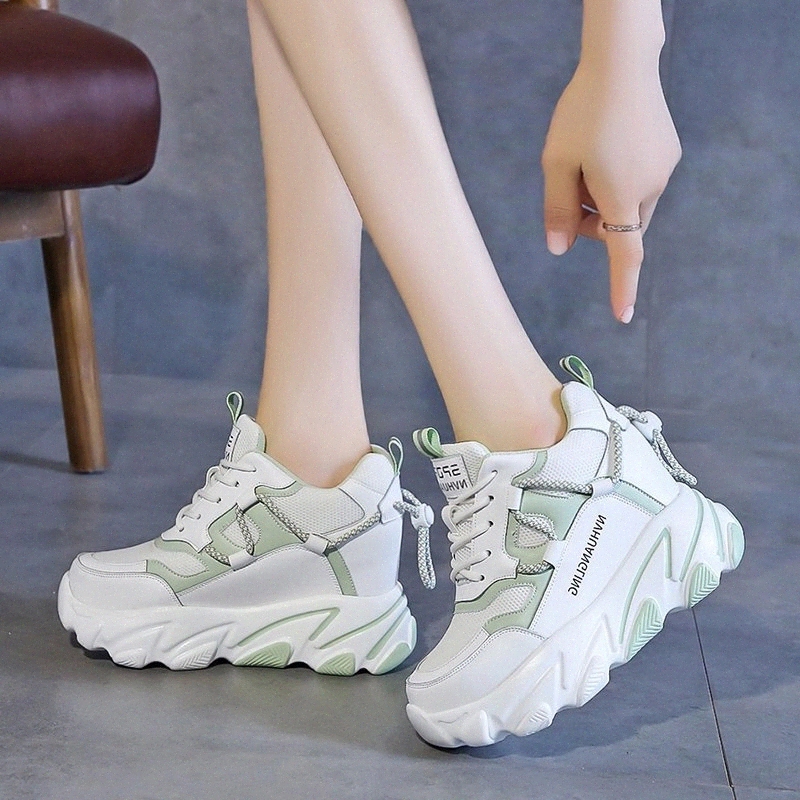 Rimocy 10cm Super High Heels Chunky Sneakers Women Thick Bottom Hidden Heels Casual Shoes Woman High Top Platform Sneakers Lady #TD8w
Rimocy 10cm Super High Heels Chunky Sneakers Women Thick Bottom Hidden Heels Casual Shoes Woman High Top Platform Sneakers Lady #TD8w