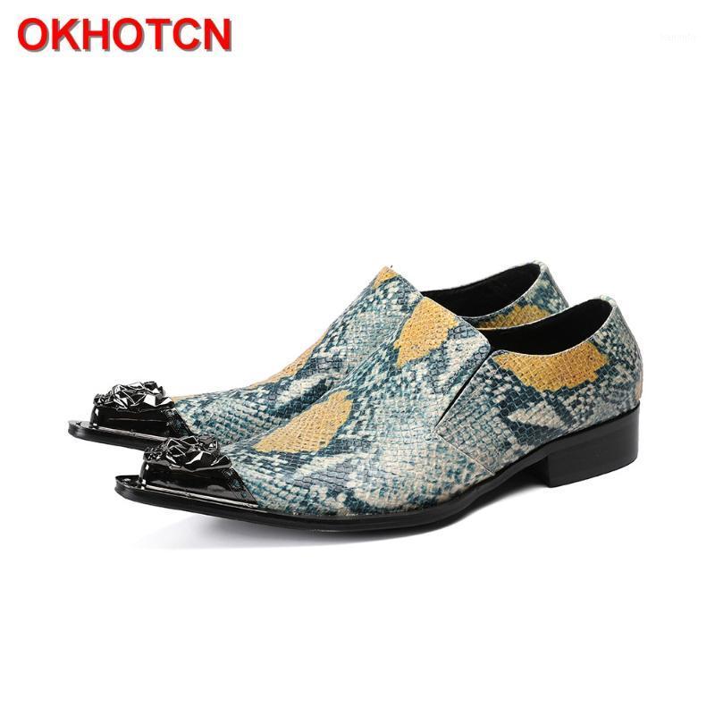Snake Grain Print Genuine Leather Men Shoes Metal Pointed Toe Wedding Party Oxfords Flats Shoe Men Fashion Business Dress Shoes1, As pic
Snake Grain Print Genuine Leather Men Shoes Metal Pointed Toe Wedding Party Oxfords Flats Shoe Men Fashion Business Dress Shoes1, As pic
