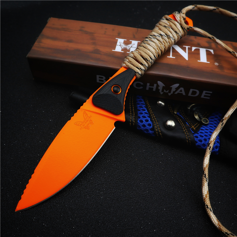 Benchmade BM176 176 SOCP 17T KOBUN Fixed Blade Knife Survival Stright knives Tanto Point Satin Blade EDC Outdoor Tactical Utility Hunting hand Tools
Benchmade BM176 176 SOCP 17T KOBUN Fixed Blade Knife Survival Stright knives Tanto Point Satin Blade EDC Outdoor Tactical Utility Hunting hand Tools