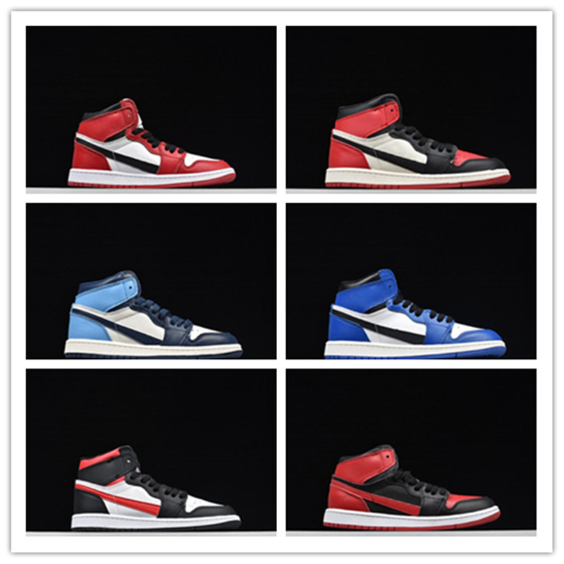 High top 1S Sneakers Black Bred Toe Blue and white Toddlers running shoes Boys Girls GAME ROYAL basketball shoes size28-35
High top 1S Sneakers Black Bred Toe Blue and white Toddlers running shoes Boys Girls GAME ROYAL basketball shoes size28-35