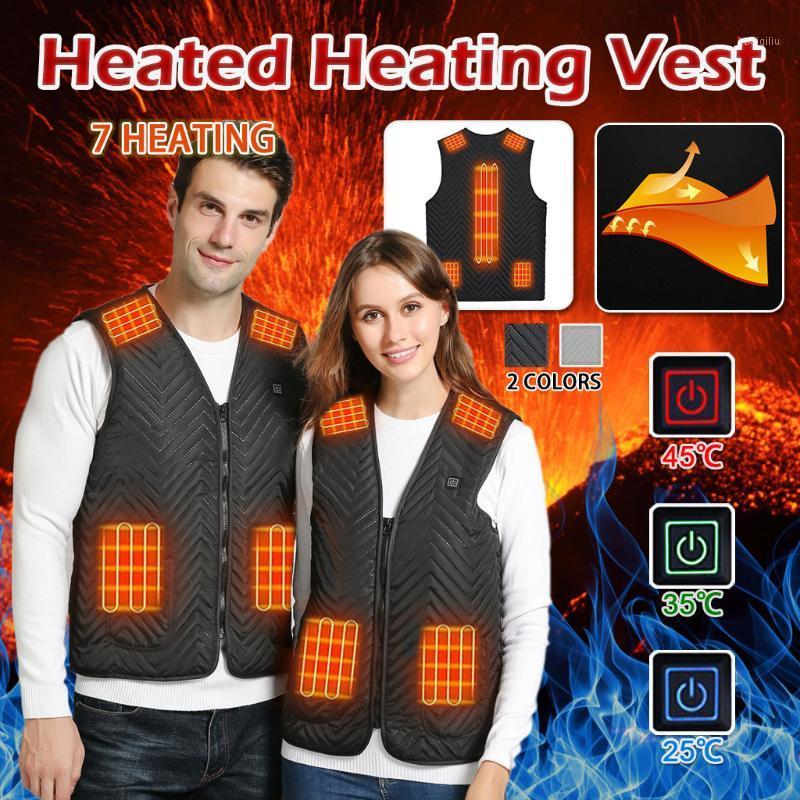 7 Heating Vest Unisex Electric Winter Thermal Warm Heating Clothes Outdoor Fishing Hunting Vest Winter Usb Heated Jacket#LR21, Gray
7 Heating Vest Unisex Electric Winter Thermal Warm Heating Clothes Outdoor Fishing Hunting Vest Winter Usb Heated Jacket#LR21, Gray