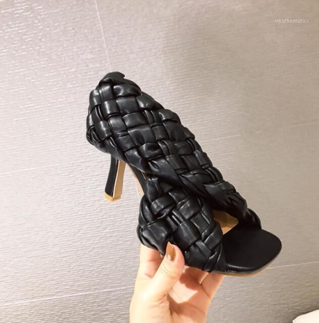 2021 Women Sandals Comfortable Soft leather Weave Female Summer Shoes Fashion Thin High heels Gladiator Sandals Casual shoes1, Black
2021 Women Sandals Comfortable Soft leather Weave Female Summer Shoes Fashion Thin High heels Gladiator Sandals Casual shoes1, Black