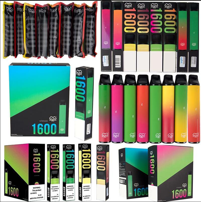 XXL Disposable Vape Pens Starter Kits 6.5ml Pods Device 1600 Ecigs Kits with packaging Empty Vaporizer Pens Custom made
XXL Disposable Vape Pens Starter Kits 6.5ml Pods Device 1600 Ecigs Kits with packaging Empty Vaporizer Pens Custom made
