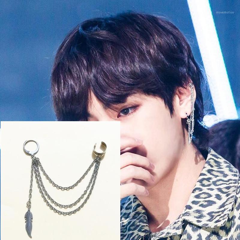 1pcs Kpop BTSARMY V Long Tassel wing Earrings Bangtan Boys Kim Taehyung Fashion Chic Ear Clips Studs Jewelry for women and men1
1pcs Kpop BTSARMY V Long Tassel wing Earrings Bangtan Boys Kim Taehyung Fashion Chic Ear Clips Studs Jewelry for women and men1