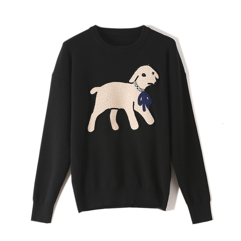 Women Track Luxo Lambs of Designs Embroidered Shirts Pullovers Autumn Female Winter Arc Jumpers Closing New Aj7j, Black
Women Track Luxo Lambs of Designs Embroidered Shirts Pullovers Autumn Female Winter Arc Jumpers Closing New Aj7j, Black