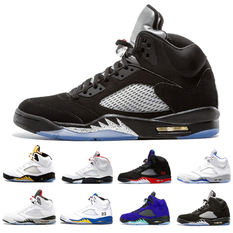 Discount OG Black Metalli Jumpman 5 mens basketball shoes Grape Metallic Top 3 White Cement What The 5s men trainers sports sneakers, Color#6
Discount OG Black Metalli Jumpman 5 mens basketball shoes Grape Metallic Top 3 White Cement What The 5s men trainers sports sneakers, Color#6