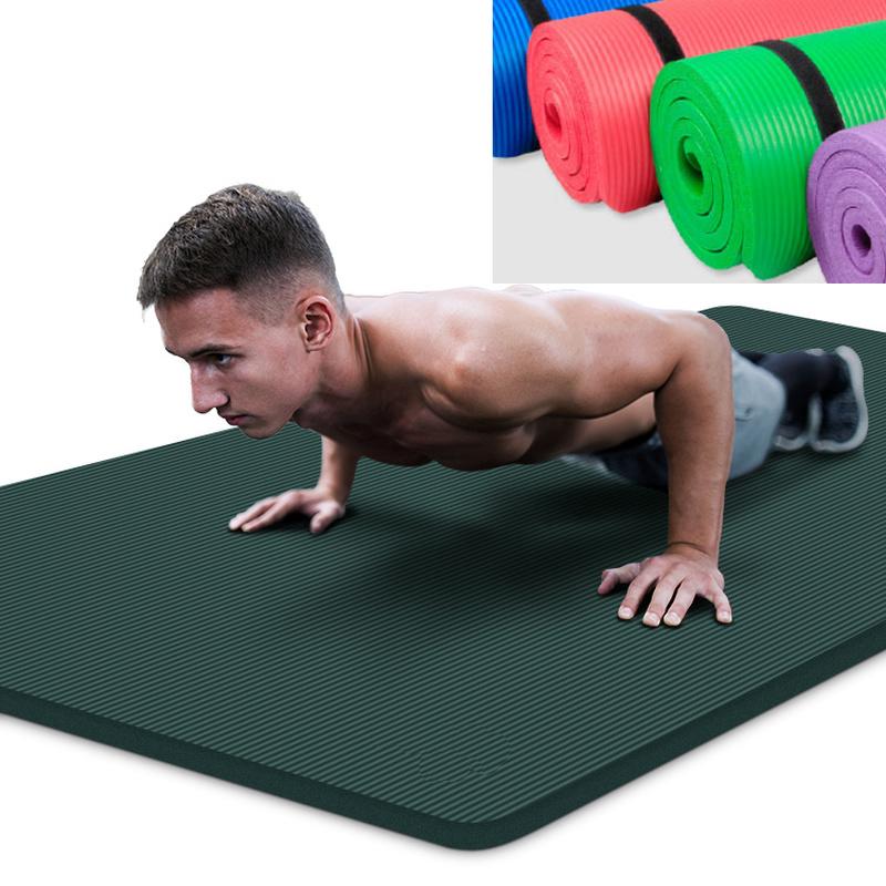 20 30 MM Thick Gym Plus Size 183 *61CM Yoga Pilates Mats NBR Non-slip Exercise Sport Pad Workout for Men and Women, Blue
20 30 MM Thick Gym Plus Size 183 *61CM Yoga Pilates Mats NBR Non-slip Exercise Sport Pad Workout for Men and Women, Blue