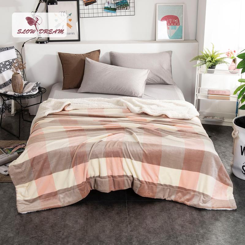 Slowdream Fashion Thick Sherpa Throw Grid Blanket Weighted Fleece Blanket Queen King Adult Summer For Bed Or Couch 1PCS
Slowdream Fashion Thick Sherpa Throw Grid Blanket Weighted Fleece Blanket Queen King Adult Summer For Bed Or Couch 1PCS