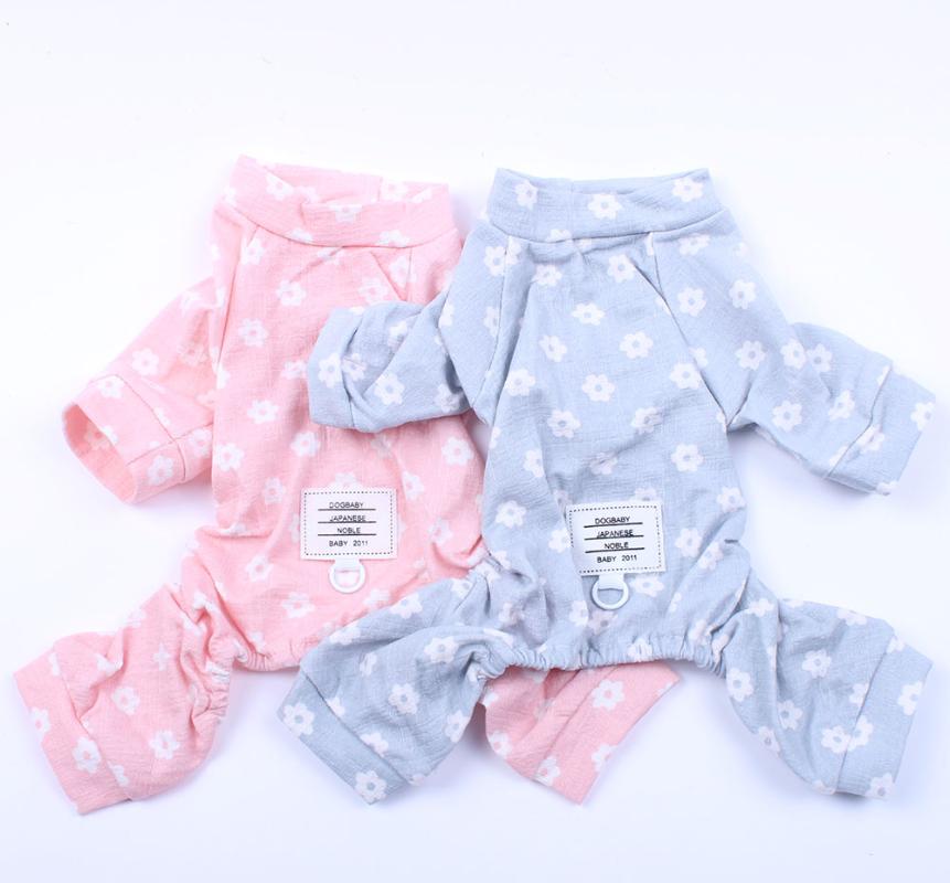 Small Dog Cat JumpSuit Pajamas Flowers Design Pet Puppy Tracksuit Nightshirt Apparel 5 Sizes 2 Colours, Lt pink
Small Dog Cat JumpSuit Pajamas Flowers Design Pet Puppy Tracksuit Nightshirt Apparel 5 Sizes 2 Colours, Lt pink